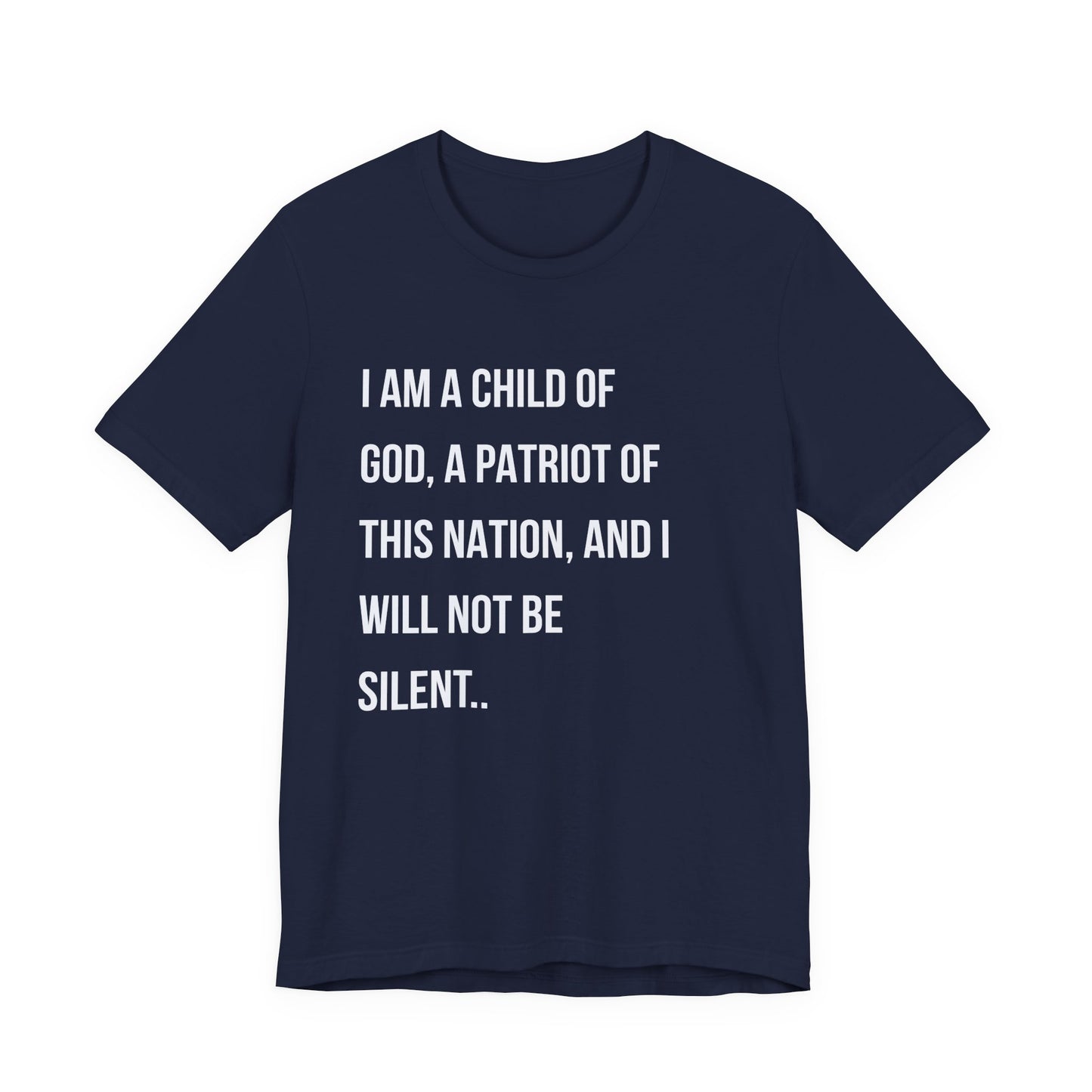 "I Am a Child of God...I Will Not Be Silent"